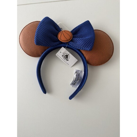 Disney Parks Minnie Mouse NBA Experience Basketball Adult Ears Headband NWT main image 5
